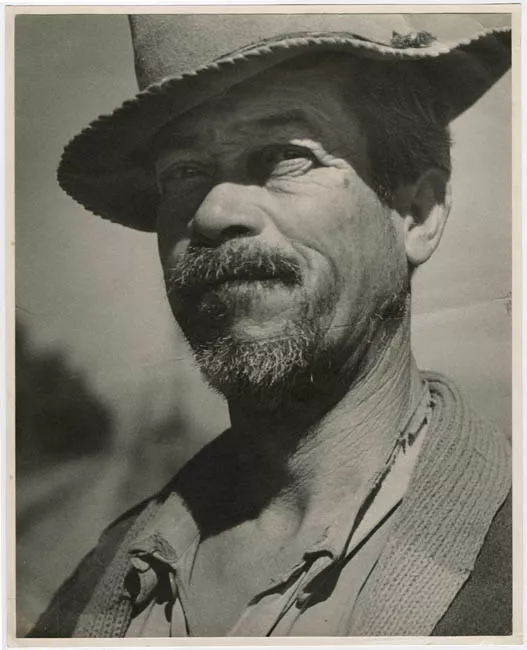Retrato de campesino chileno