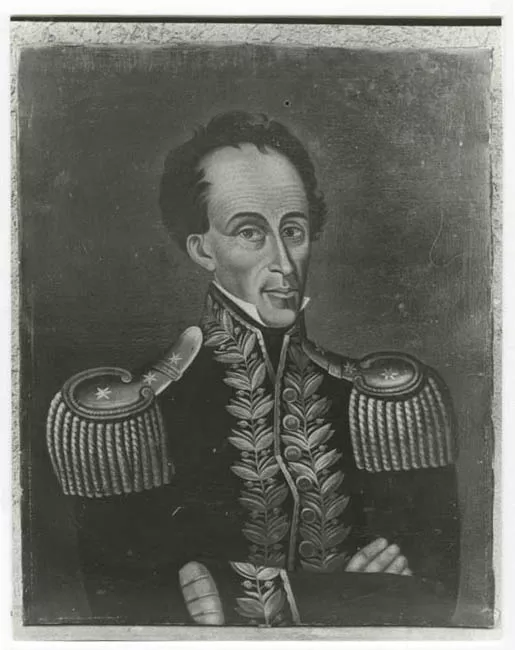 Retrato de Simón Bolívar 