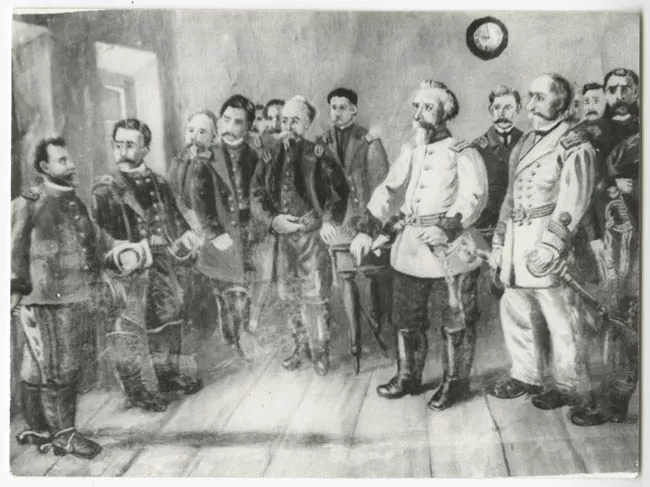 Francisco Bolognesi y José Salvo