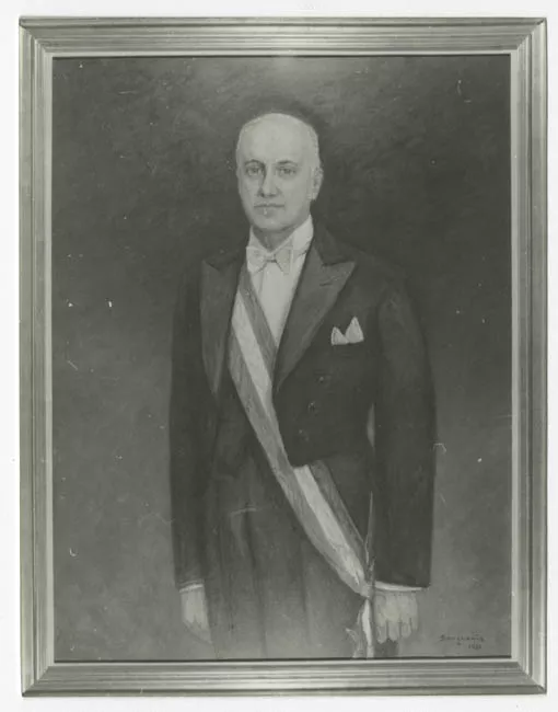 Retrato de Don Jorge Alessandri Rodríguez