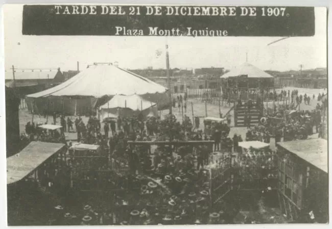 Huelga en Plaza Montt, Iquique