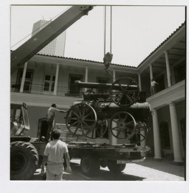 M.H.N.LLEGADA DEL LOCOMOVIL