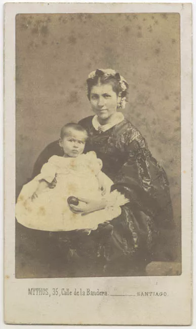 Retrato de Doña Mercedes Jara Echeverría de Barnard