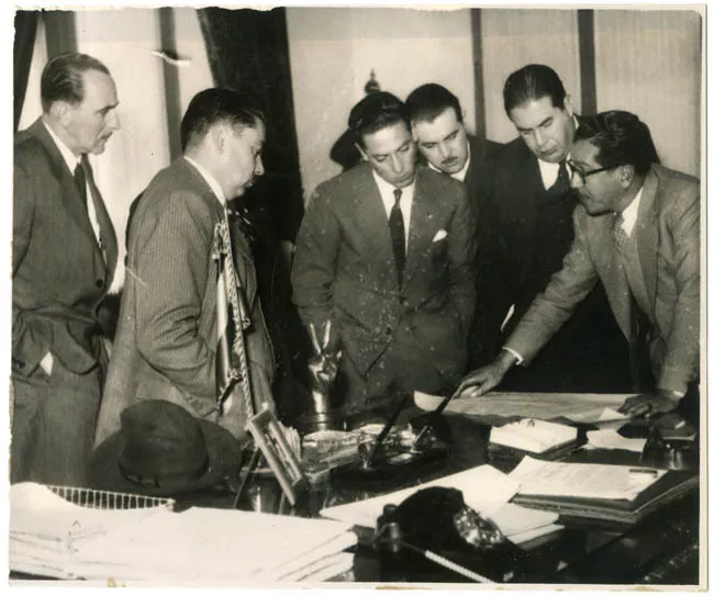 SERGIO RECABARREN CON HERNAN SILES SUAZO