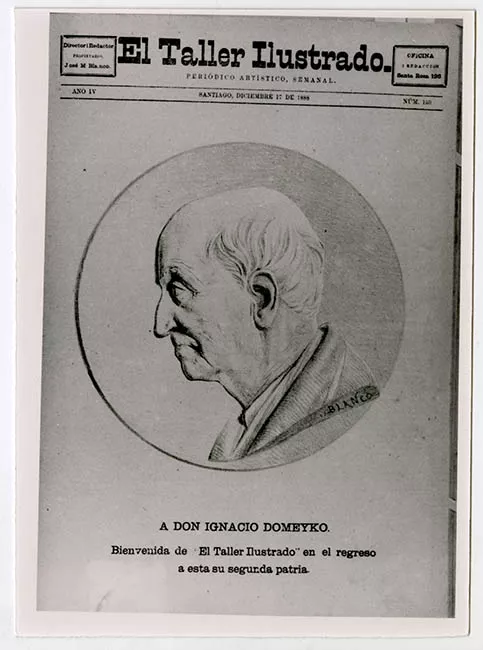 Retrato de Ignacio Domeyko 