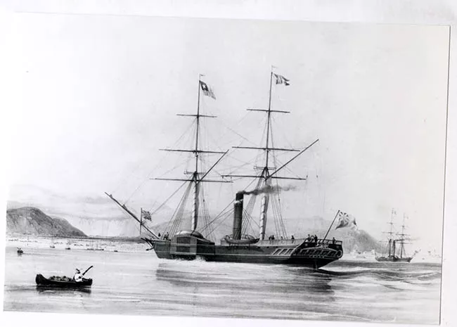 BARCO A VAPOR