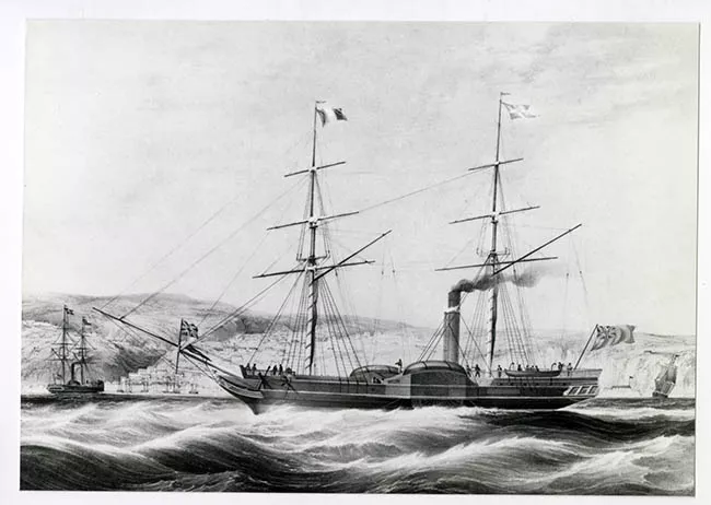 BARCO A VAPOR