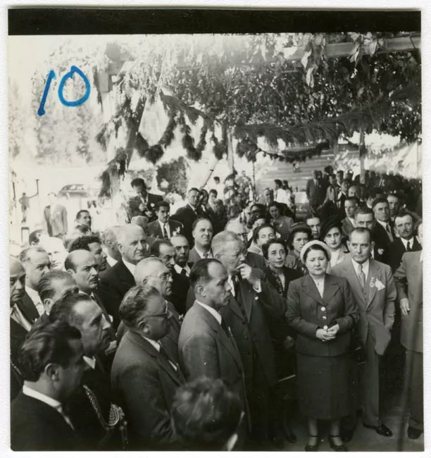 Fiesta de la vendimia en Linares, Presiente Carlos Ibáñez del Campo