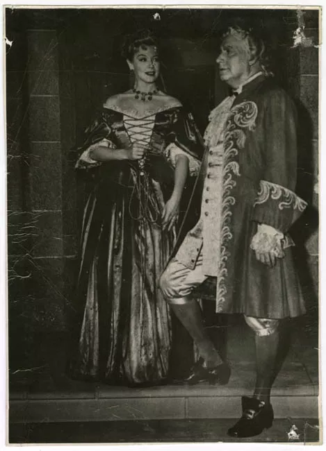 Malú Gatica con Alan Mowbray