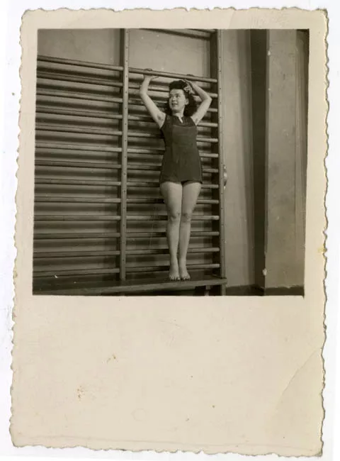 SILVIA PIÑEIRO EN SU JUVENTUD.