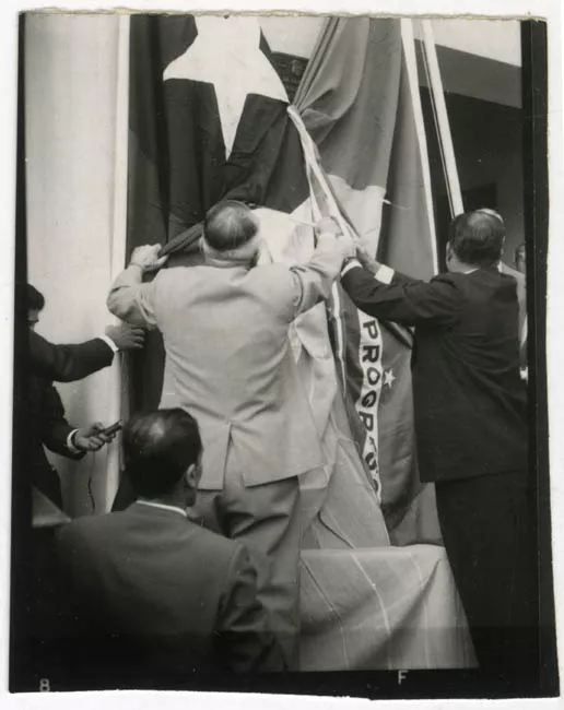 Joao Goulart, Presidente de Brasil en Estadio Nacional