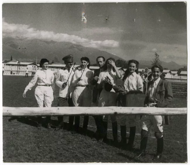 Tte. Washington Parra,  Ana María Franckel