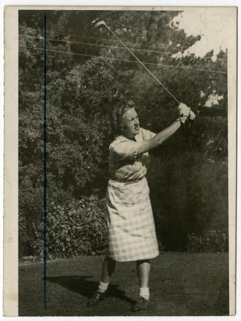  Frances Parches, golfista