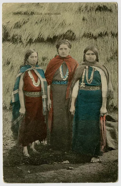 Niñas mapuche