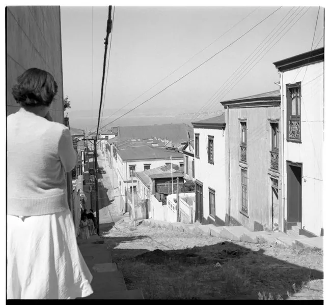 Vecina del Cerro Alegre, Valparaíso