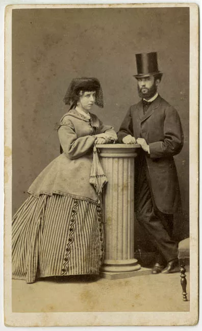 Inés Bello Reyes y Don Félix Echeverría V.