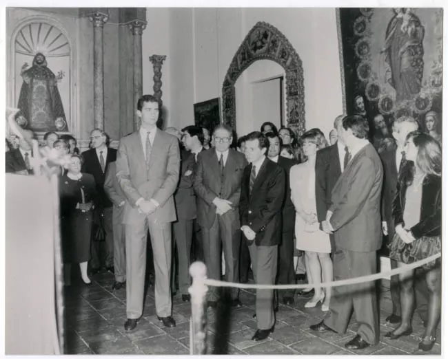 Principe Felipe de Asturias en inauguración Sala V Centenario M.H.N