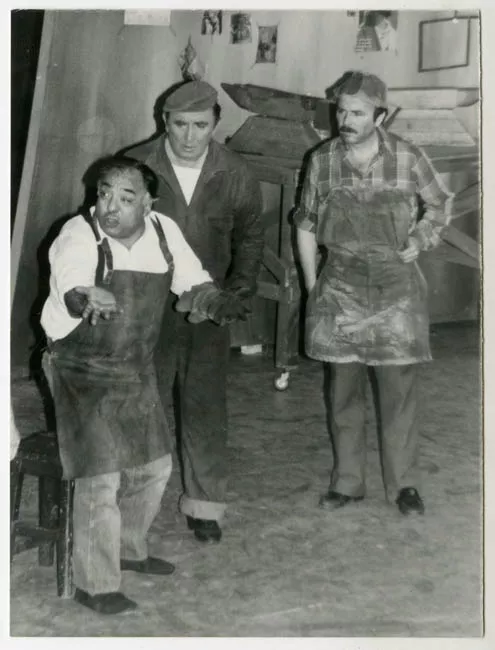 TEATRO:ACTORES EN OBRA TEATRAL.