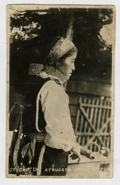 Mujer mapuche