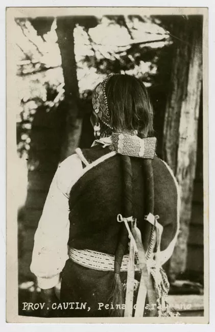Peinado mapuche