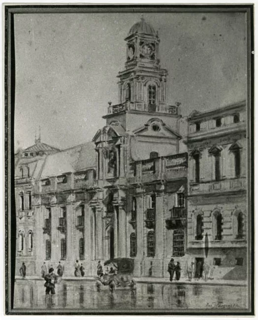 PALACIO DE LA REAL AUDIENCIA. 1910.