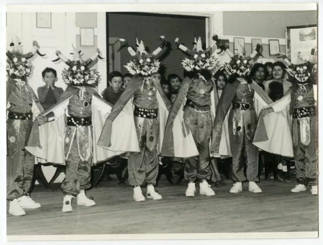 "LA DIABLADA"BAILE PAGANO RELIGIOSO.