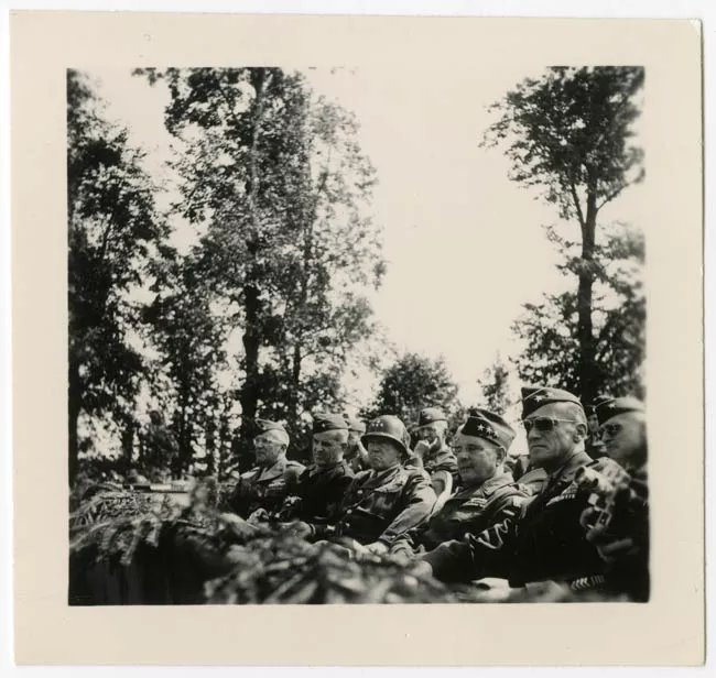 PATTON EN ESCUELA DE CABALLERIA ESPAÑOLA