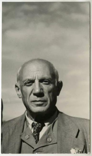 Retrato de Pablo Picasso en Wroclaw (Breslavia), Polonia