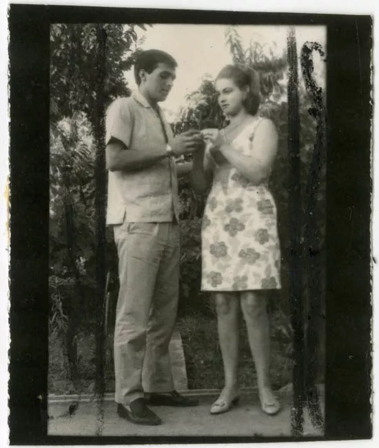 Elías Figueroa y su esposa