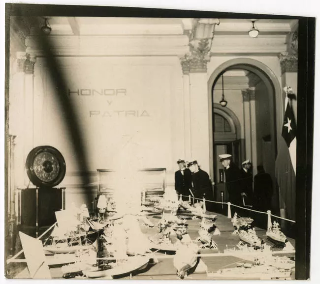 Salón de modelos navales