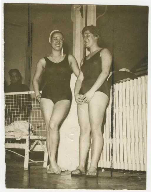 Ruby Bonder, Liliana Gonzalia, nadadoras