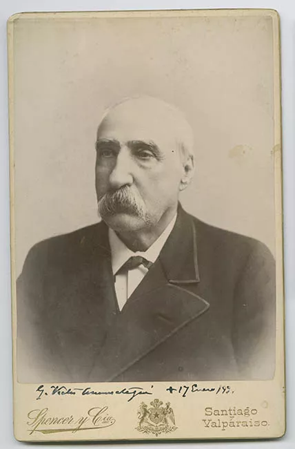 Retrato de Don Víctor Amunategui Aldunate