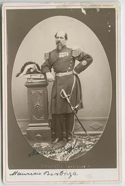 RETRATO DE DON MAURICIO BARBOZA