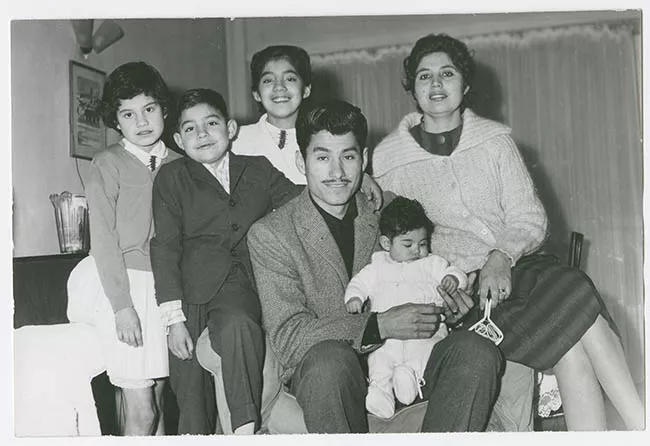 ELADIO ROJAS Y SU FAMILIA