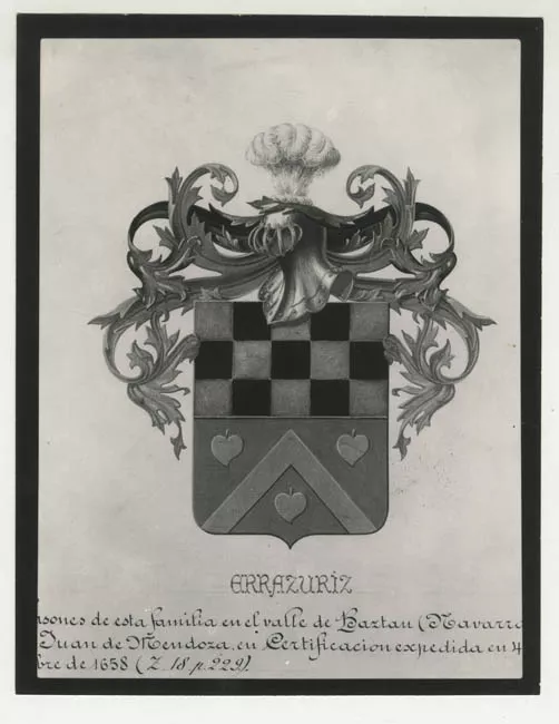 Escudo de Armas de la familia Errázuriz