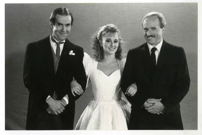 TRIO DEL ELENCO;PELICULA "EL NOVIO".