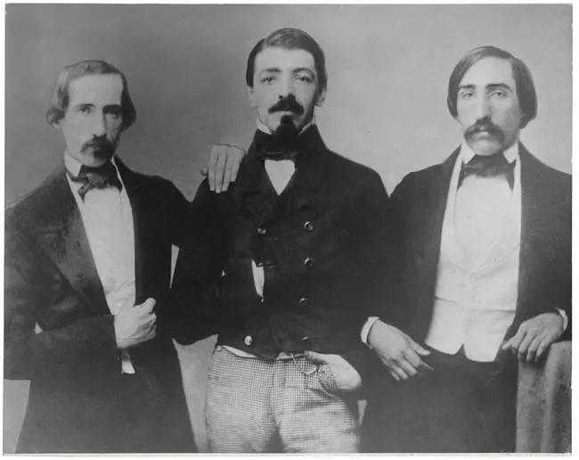 Retrato de Miguel Luis Amunátegui Aldunate y otros