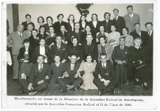 Reunión en honor a la Asamblea Radical