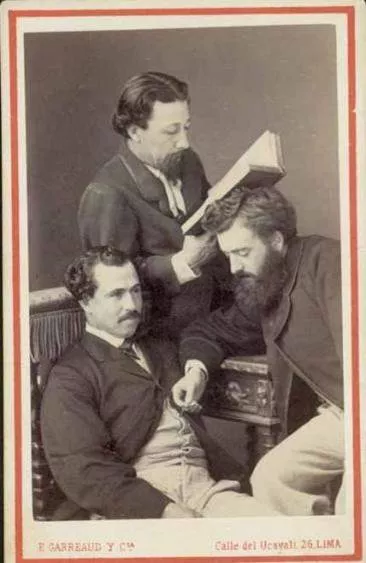 Retrato de Guillermo Matta Goyenechea y otros 