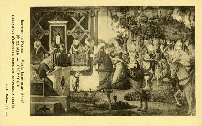 L’ambassde d’hippolyte, Reine des aazones, a thésée