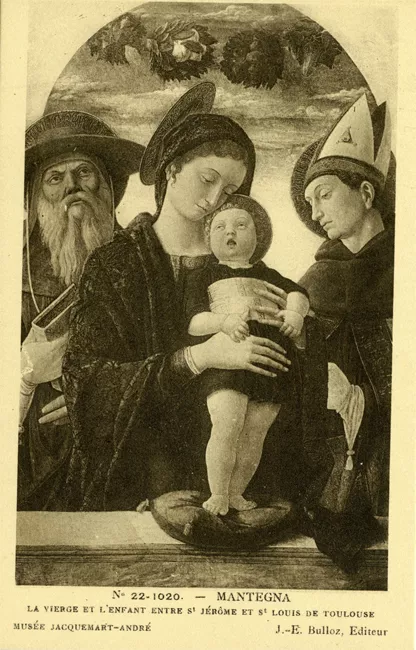 La vierge et l’enfant sn Jérome et sn Louis de Toulouse