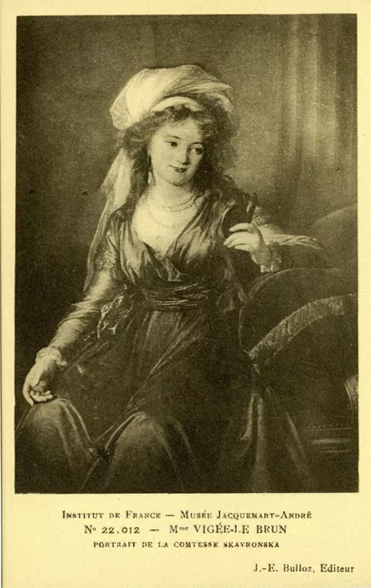 Portrait de la Contesse Seavronska
