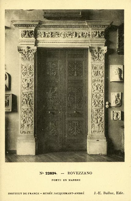 Porte de marbre
