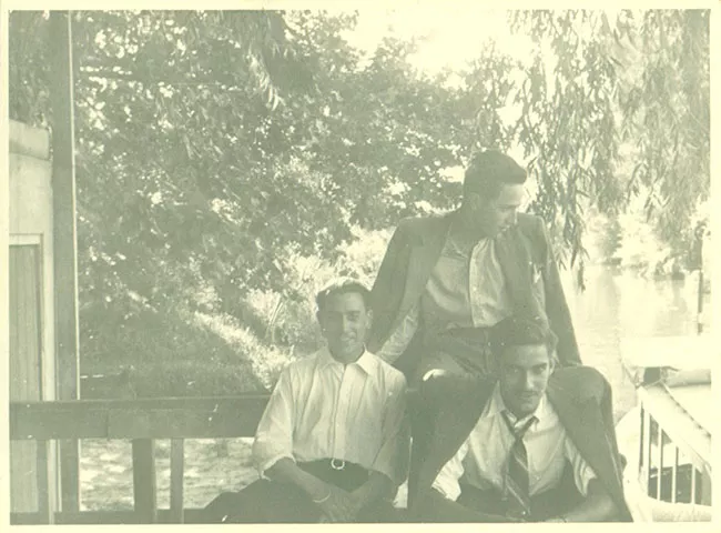 Retrato de tres hombres