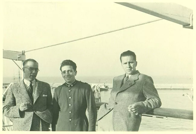 Retrato de tres hombres