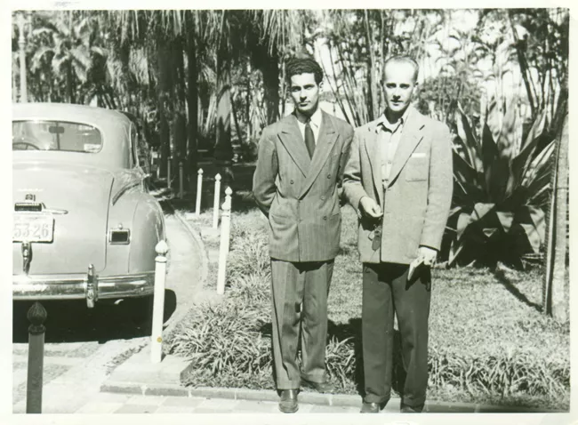 Retrato de dos hombres