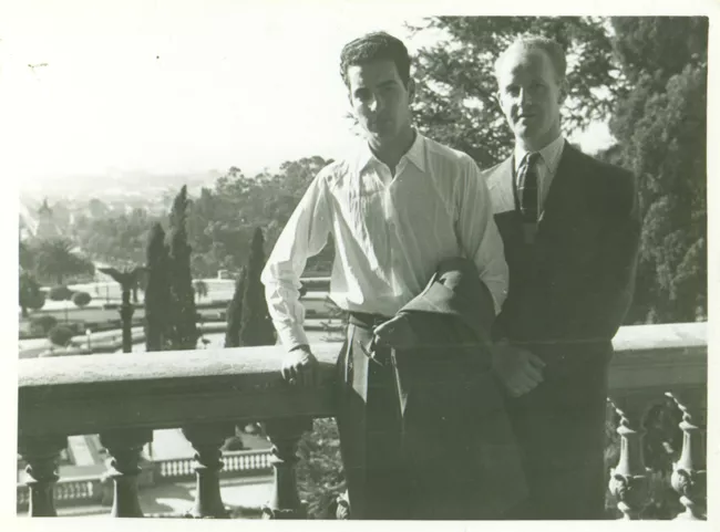 Retrato de dos hombres