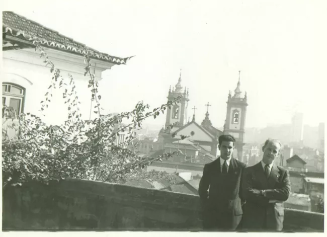 Retrato de dos hombres