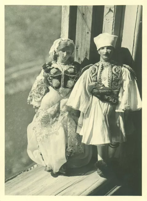 Pareja de muñecos