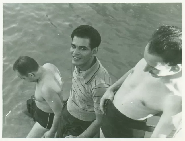 Retrato de tres hombres